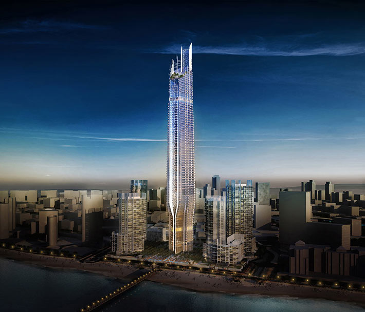 Coastal Towers, King Abdullah Economic City, Saudi Arabia