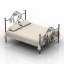 3D "Bed nightstand metal" - Interior Collection