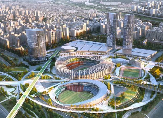 Main Stadium, Jamsil Sports Complex, Seoul, South Korea