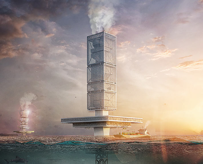 FILTRATION waste-to-energy skyscraper