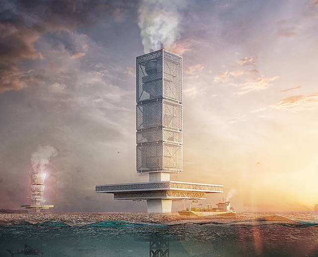 FILTRATION waste-to-energy skyscraper