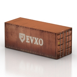 container red 3D Model Preview #c40cd29b