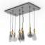 3D "Industrial Lamp Lightworks chandelier" - Luminaires and lighting solution