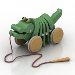 Toy crocodile 3D Model Preview #2ae7dc98