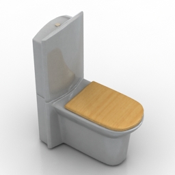 lavatory pan devit vintage 3010122 soft close wc 3D Model Preview #fff0269f