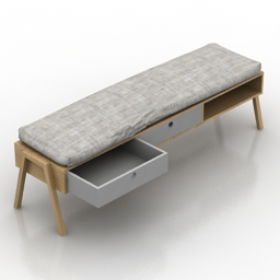 Download 3D Bench-table