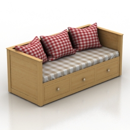 Bed 1 3D Model Preview #086b47c3