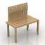 3D "10unit chair bench Artek" - Interior Collection