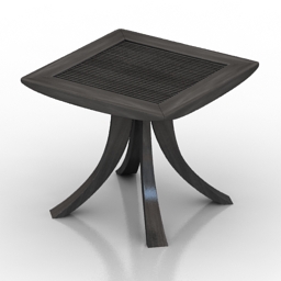 table samurai 3D Model Preview #7bb165e7