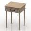 3D "Blanc Divoire chevet INES NEW bureau MATHIS table console" - Interior Collection