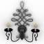 3D "Currey&Company REGIMENT Chandelier sconce" - Luminaires and lighting solution