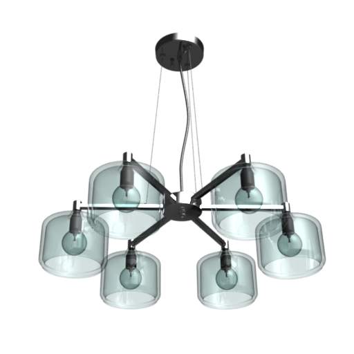 blitz 1034-46 chandelier 3D Model Preview #d4731559