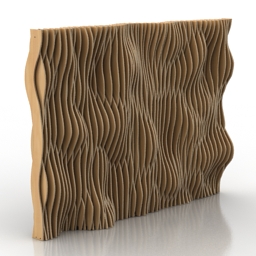 panel radlab decor wall 3D Model Preview #0026cae9
