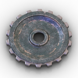 Gears - 3D Model by 3dstudio