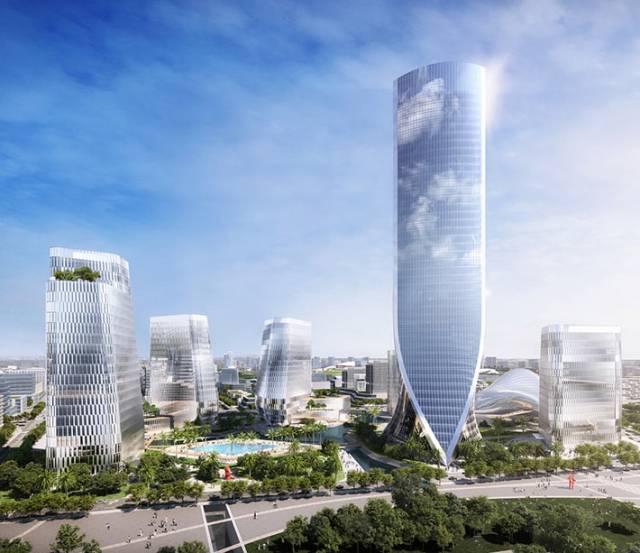 Dongfang City Coast by PEI Architects, Dongfang, China