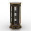 3D "Classic Showcase CABINET WFRAME TALL CABINET W-FRAME COL G5 84" - Interior Collection