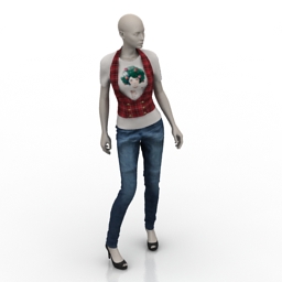 mannequin 3D Model Preview #2f038168