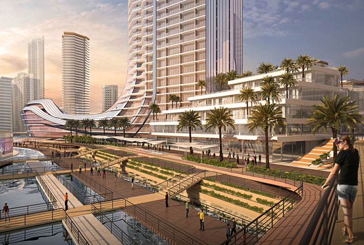 Business Bay Towers by LOM Architects, Dubai, UAE