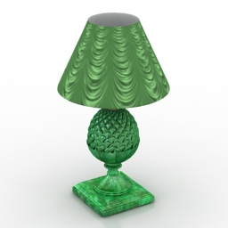 Lamp Green 3D Model Preview #b6d4b95d