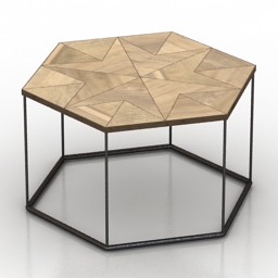 "CASA PAGODA Hexagon Coffee Table" - Interior Collection preview