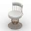 3D "Samuele Mazza Table and Chair" - Interior Collection