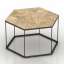 3D "CASA PAGODA Hexagon Coffee Table" - Interior Collection