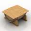 3D "Whiskey Barrel Coffee Table" - Interior Collection