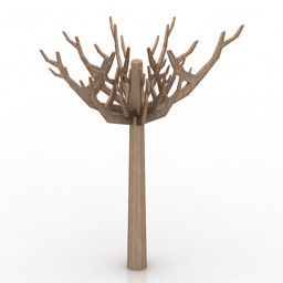 Hanger Decor Tree 3D Model Preview #a6bd5ba7
