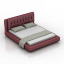 3D "M-City RAY1010 Bed" - Interior Collection