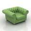 3D "MebliSSimo Chesterfield Armchair Sofa" - Interior Collection