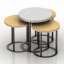 3D "Designer Table Set" - Interior Collection