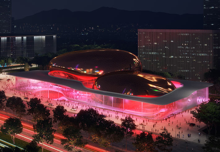 People's Performing Arts Center, Shenzhen, China
