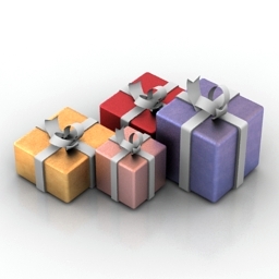 Download 3D Gift boxes