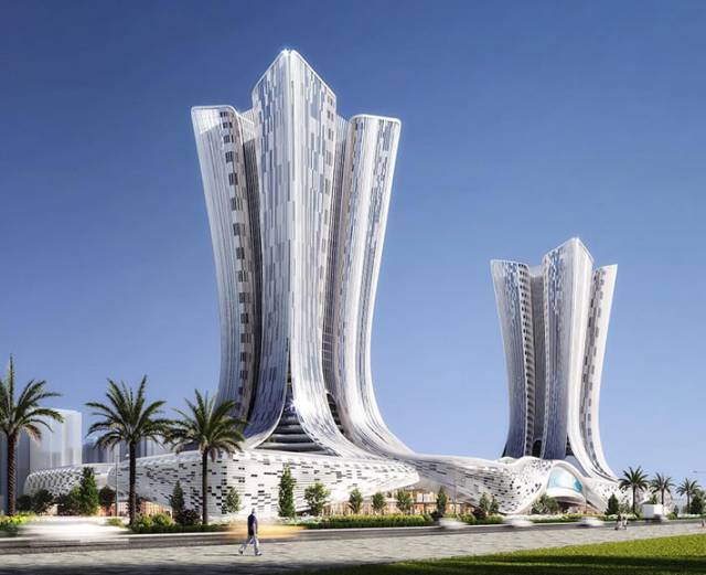 Future city towers, Erbil, Iraqi Kurdistan