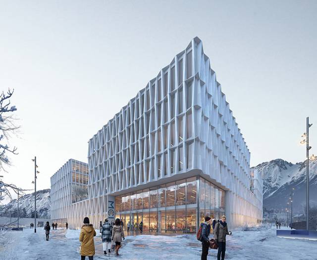 Management Center Innsbruck by Henning Larsen, Austria