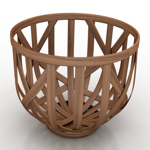 basket 3 3D Model Preview #45ab8b3b
