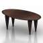 3D "Angelo Cappellini Opera table & chair" - Interior Collection