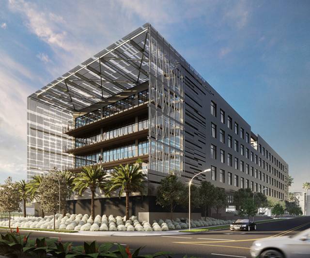 WE3 at Water's Edge, Playa Vista, Los Angeles, USA