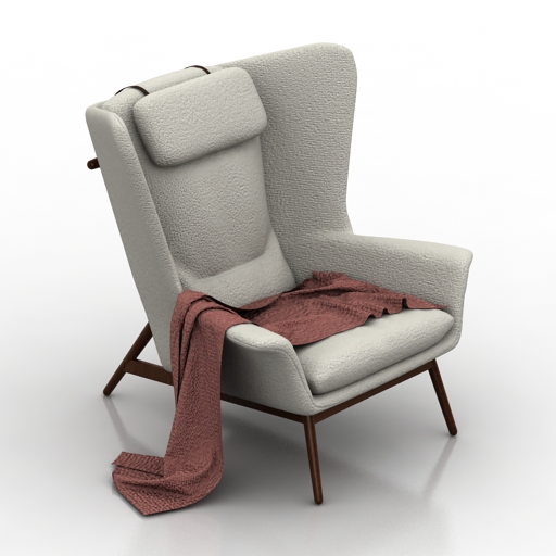 armchair boconcept hamilton 3D Model Preview #6006eecd