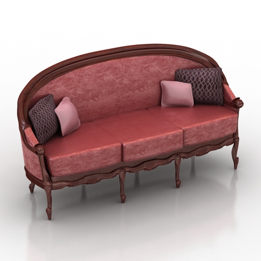 sofa 2ds 3D Model Preview #a7fef59f