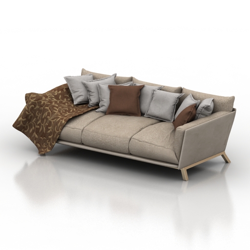 sofa warm 3D Model Preview #620e09ee