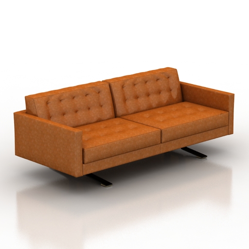 Sofa POLTRONA FRAU Home Collection Kennedee JR 3D Model Preview #d5d16627