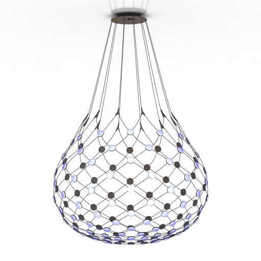 Luster Mesh lamp by Luceplan 3D Model Preview #1f7cdb1f