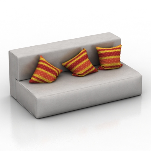 sofa euro 3D Model Preview #404b83ff
