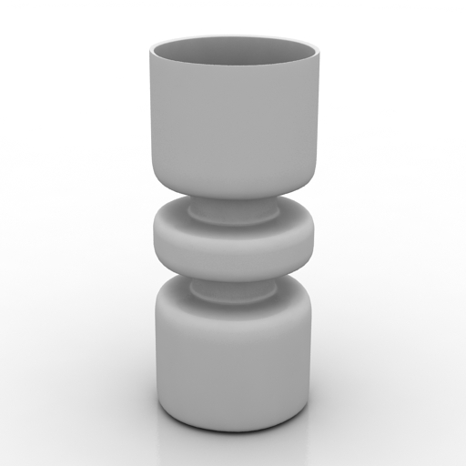 Vase 1 3D Model Preview #1f398b64
