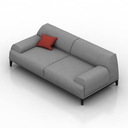 sofa banaldo cave 3D Model Preview #61904e13