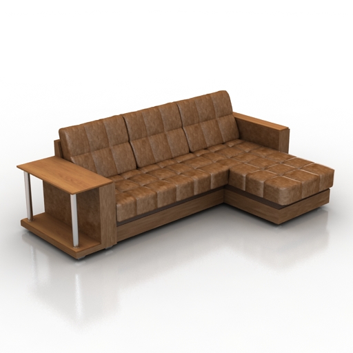 sofa luxe atlanta 3D Model Preview #9db68be1