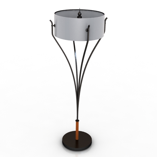 Torchere nick alain floor lamp 3D Model Preview #acae8f6e