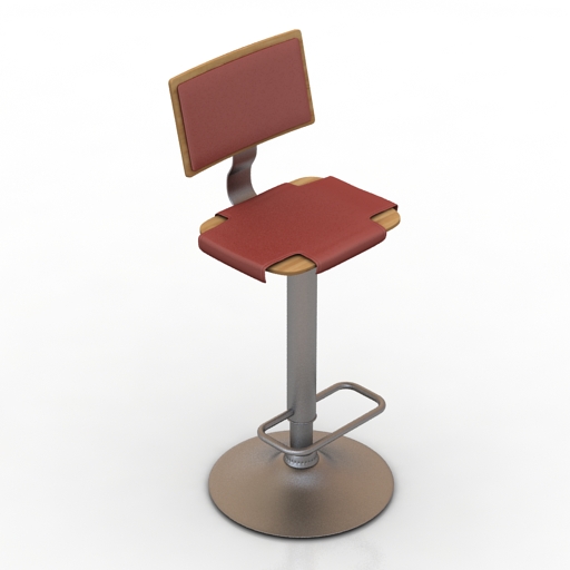 chair bar esf jy986-4 3D Model Preview #13913554