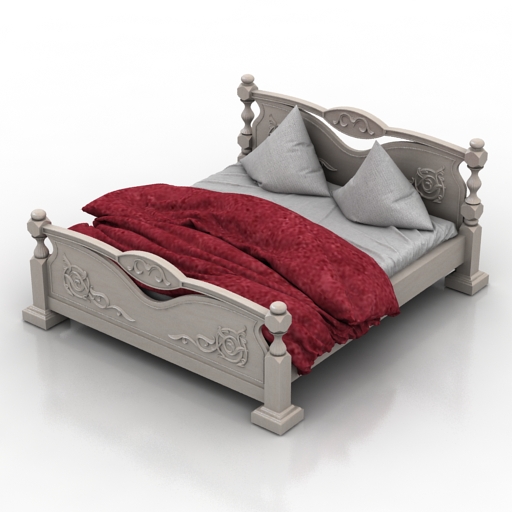 Bed cls 3D Model Preview #7c9bf5f0